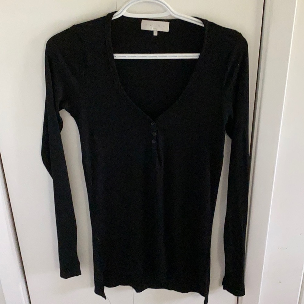 HATCH Ribbed Henley Shirt